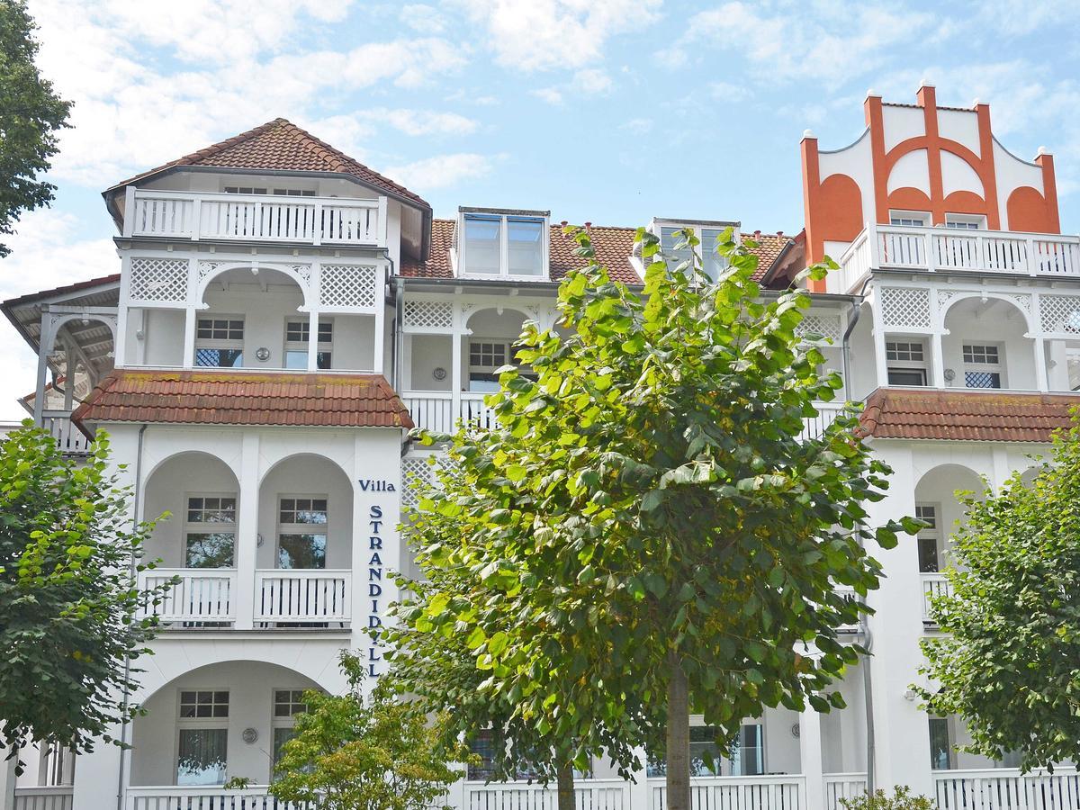 Villa Strandidyll In Binz - Wg 11 Mit Meerblick Und Zwei Balkonen Dış mekan fotoğraf